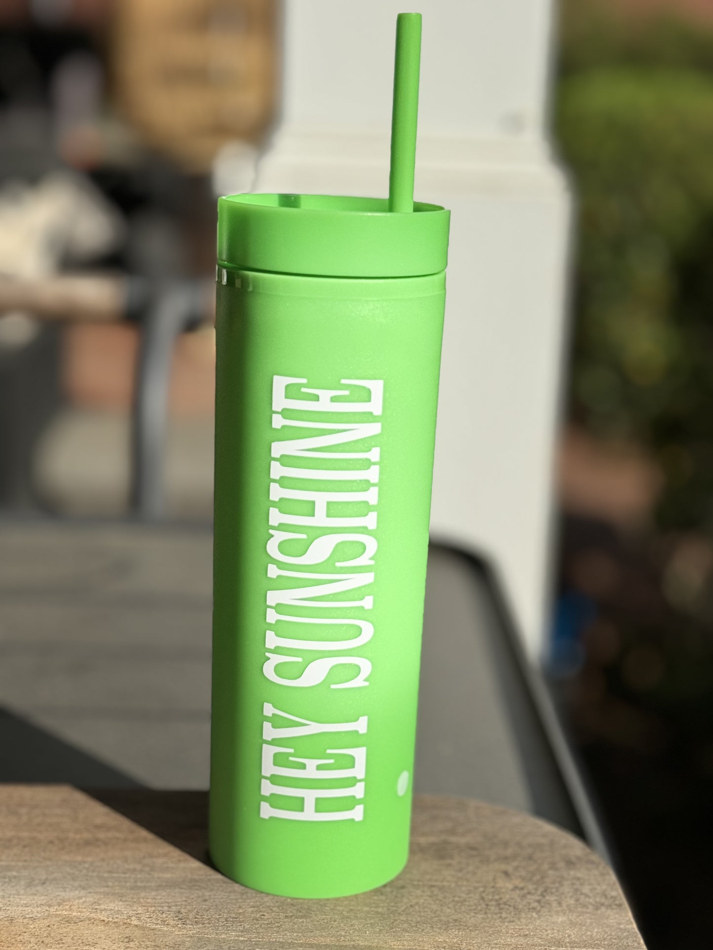 HEY SUNSHINE TUMBLER (GREEN)